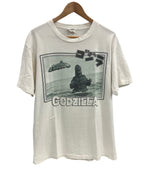 ヴィンテージ vintage 90's 90年代 CRONIES GODZILLA ゴジラ 映画 ムービーT MADE IN USA アメリカ製 Tシャツ ホワイト Lサイズ 101MT-4377