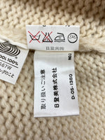 チャップス CHAPS 80s LOGO SWEATER ロゴ セーター 水兵 兵隊タグ ニット 厚手 CRL Ralph Lauren 白 セーター ロゴ ホワイト Lサイズ 104MT-2297