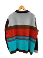 ティー TTT MSW  22AW Border Knit Cardigan ボーダー ニット カーディガン TTT-2022AW-KT01 XL セーター マルチカラー LLサイズ 101MT-4990