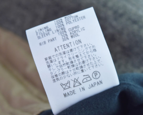 ルードギャラリー RUDE GALLERY HARRIS TWEED ハリスツイード ウールジャケット ブルゾン 4 ジャケット グリーン 103MT-3178