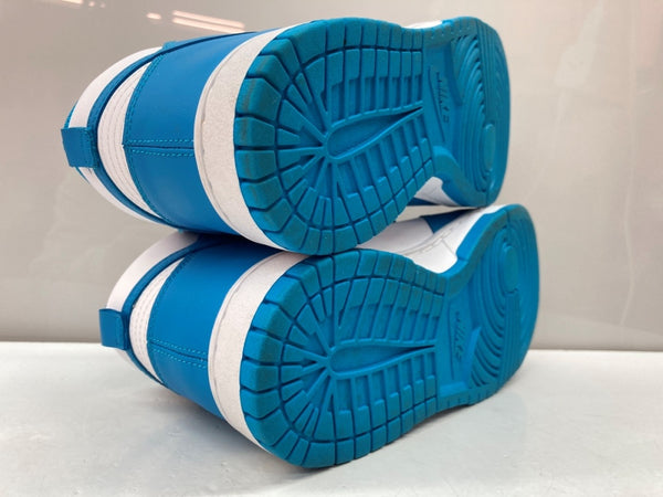 ナイキ NIKE 22年製 DUNK HIGH RETRO ダンク ハイ レトロ ノースカロライナ大学 シューズ 白 青 DD1399-400 メンズ靴 スニーカー ブルー 27.5cm 104S-842