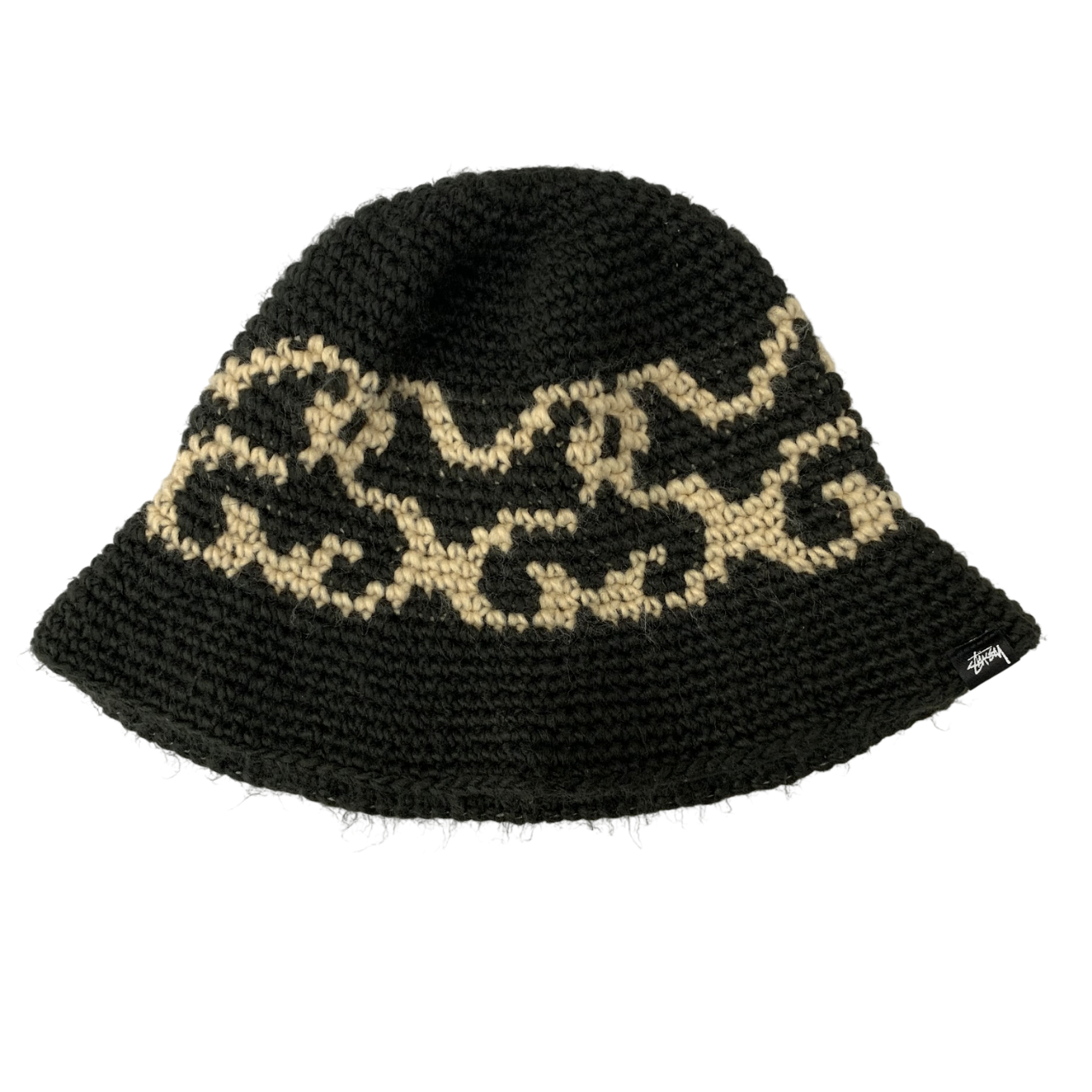 中古】ステューシー STUSSY SS KNIT BUCKET HAT クラッシャーハット
