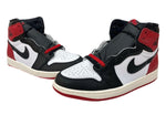 ナイキ NIKE 24年製 AIR JORDAN 1 RETRO HIGH OG BLACK TOE REIMAGINED エア ジョーダン レトロ ハイ ブラック トゥ リイマジンド AJ1 つま黒 白 赤 黒 DZ5485-106 メンズ靴 スニーカー ブラック 27.5cm 104S-717