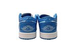 ナイキ NIKE 24年製 AIR JORDAN 1 LOW SE エア ジョーダン ロー AJ1 ジャンプマン シューズ 白 青 FZ2138-114 メンズ靴 スニーカー ブルー 26.5cm 104S-948