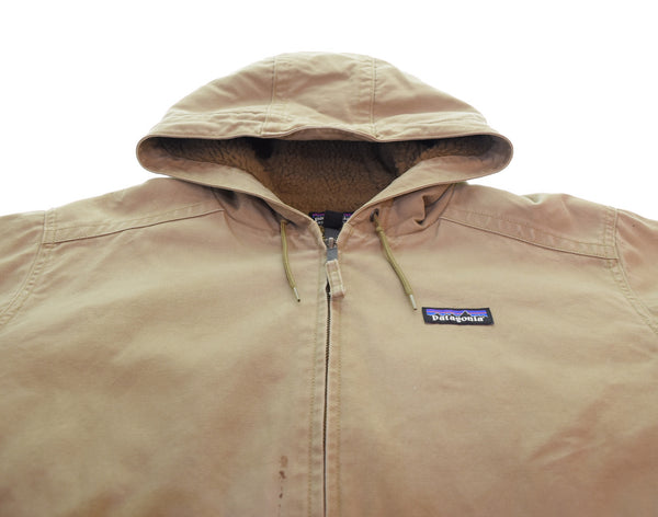 パタゴニア PATAGONIA Lined Canvas Hoody ラインドキャンバスフーディー ORGANIC COTTON オーガニックコットン STY27163FA15 ジャケット ベージュ Lサイズ 103MT-3452
