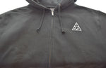 ハフ HUF Set F/Z Hooded Sweater フーデッド スウェット フルジップ パーカー PF00697 パーカ ブラック Lサイズ 103MT-2685