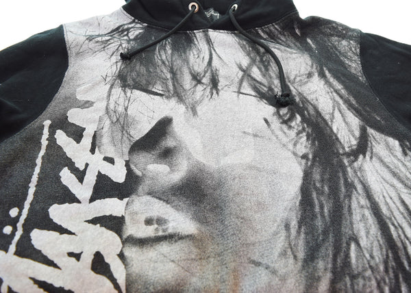 ステューシー STUSSY 00s laura max hooded sweat スウェットパーカー パーカ ブラック Mサイズ 103MT-3277