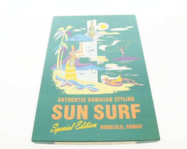 サンサーフ SUN SURF SPECIAL EDITION RAIJIN 雷神 プリント 半袖シャツ 黄色  S37575 半袖シャツ イエロー Mサイズ 103MT-2035