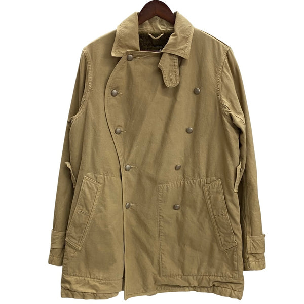 【曜日割引対象外】 キャピタル KAPITAL Motor Cycle Coat ジャケット ベージュ Lサイズ 201MT-3890 VB