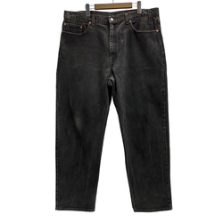 【曜日割引対象外】 リーバイス Levi's 550 後染め 赤文字 内タグ無し デニム ブラック W40 L30サイズ 201MB-1214 VB