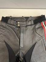 シンプソン SIMPSON 本皮 レザーパンツ バイカーパンツ ツーリング バイク用品 黒  ボトムスその他 ブラック Lサイズ 101MB-777