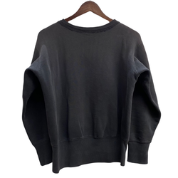 【曜日割引対象外】 ヴィンテージ vintage 60's チャンピオン Champion 大文字ランタグ 前期 フロッキープリント Sサイズ スウェット ブラック 201MT-3580 VB