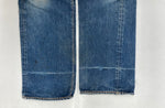 リーバイス Levi's 501XX 60s 60年代 ギャラなし 紙パッチ Vintage ヴィンテージ ジーンズ デニムパンツ ジーパン ボタン裏W 赤耳 青 無地 デニム ブルー W34 L35 104MB-178