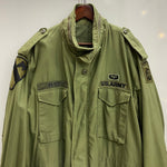 【曜日割引対象外】 ミリタリー MILITARY 80's US.ARMY M-65 フィールドジャケット ジャケット カーキ Sサイズ 201MT-4630 VB