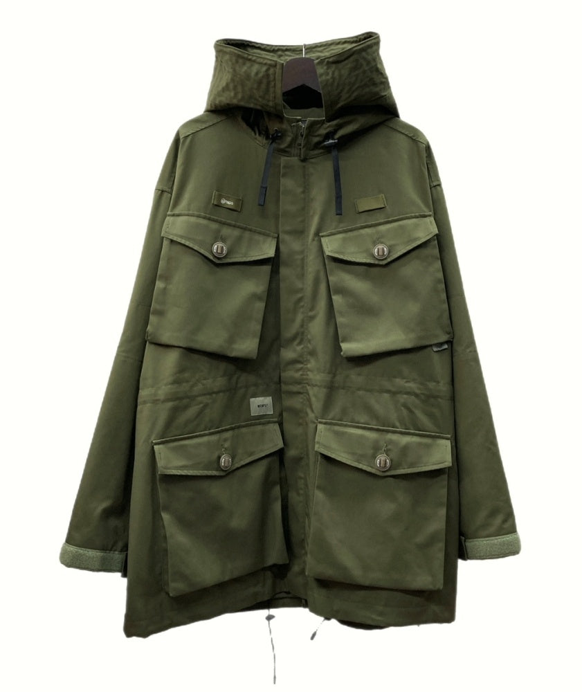 ダブルタップス WTAPS 23AW 21ST CTPL. Twill. Dot Sight ツイル ドットサイト フィールドジャケット Olive  Drab オリーブ ドラブ KHAKI 緑 232BRDT-JKM03 SIZE4 ジャケット ロゴ カーキ 104MT-776 |  古着通販のドンドンサガール