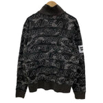 ア ベイシング エイプ A BATHING APE ハーフジップ スウェット ブラック Lサイズ 201MT-4371