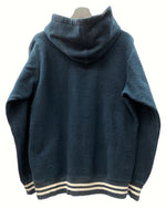 シュプリーム SUPREME 16AW REVERSE FLEECE HOODED SWEATSHIRT リバース フリース フーディー スウェット シャツ 紺 パーカ ロゴ ネイビー Mサイズ 104MT-767