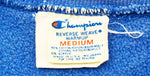 チャンピオン Champion 80年代 80s REVERSE WEAVE リバースウィーブ トリコタグ中期 スウェット made in USA 希少カラーWAYZATA GYMNASTICS スウェット プリント ブルー Mサイズ 103MT-202