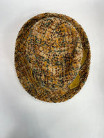 カシラ CA4LA ツイードハット マスタード AOK00777 帽子 レディース帽子 ハット ブラウン 101hat-184