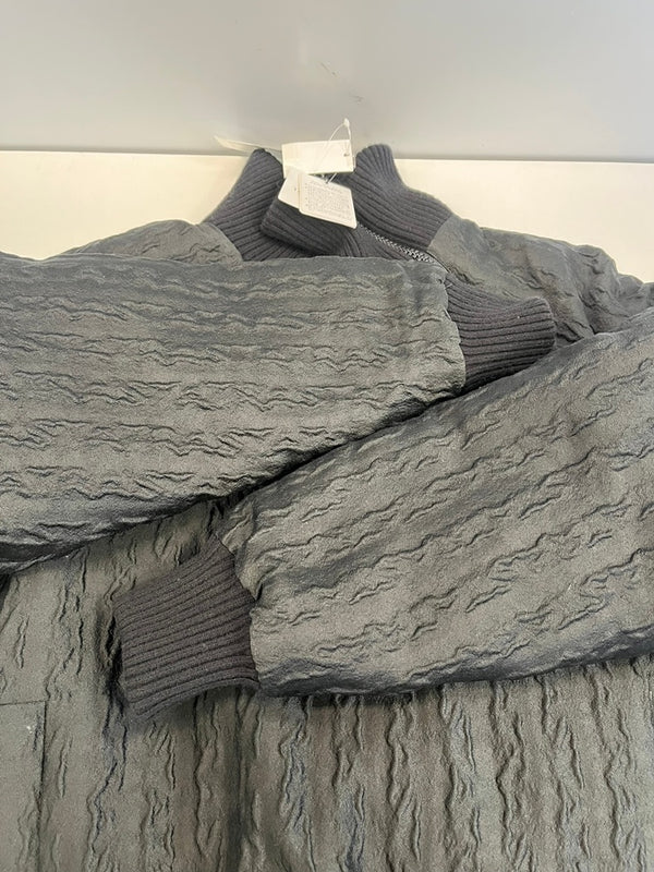 タトラス TATRAS MURRAY  ジャガード プルオーバー ダウンジャケット MTK20A4202 2 ジャケット ブラック 101MT-4894