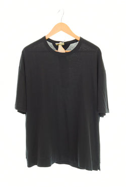 テンシー TEN C  MANICA CORTA T-SHIRT マニカコルタ Tシャツ 半袖カットソー 黒  TC-S24-0000-363 Tシャツ ブラック Mサイズ 103MT-1307