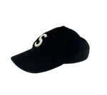 シュプリーム SUPREME 20aw Velvet S Logo 6-Panel Cap  ベルベット ベロア Sロゴ 6パネル キャップ 帽子 メンズ帽子 キャップ ブラック 101hat-114