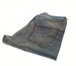 リーバイス Levi's 70's 501 BIG E 後期 ボタン裏 6 両面不均等V 通常R セルヴィッジ裏両面シングル 平行ステッチ 股下リペア VINTAGE ヴィンテージ デニム ブルー 103MB-573