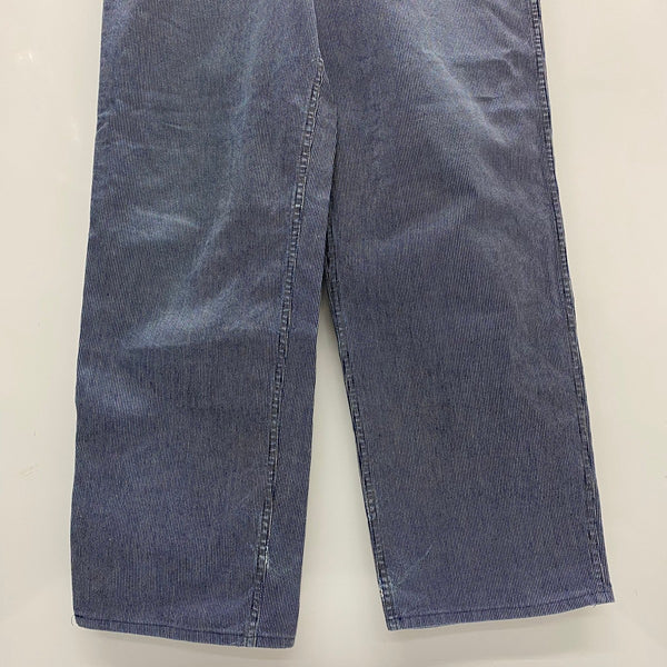 【曜日割引対象外】 リアルマッコイズ JOE McCOY 旧マッコイズ 8HOUR UNION ウォバッシュ ヒッコリー ボトムスその他 ブルー 32-36サイズ 201MB-1167 VB