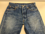 リーバイス Levi's 90's~00's 501 ボタン裏553 アメリカ製 MADE IN USA VINTAGE ヴィンテージ デニム ブルー W34L32 101MB-663