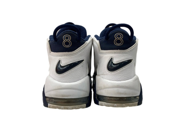 ナイキ NIKE 20年製 AIR MORE UPTEMPO OLYMPIC エア モア アップテンポ オリンピック バスケ モアテン シューズ 白 紺 414962-104 メンズ靴 スニーカー ネイビー 29cm 104S-1033