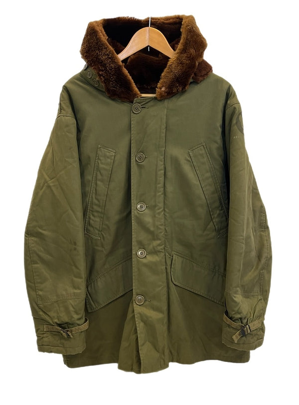 ミリタリー military US ARMY Air Force エアフォース B-2 B2 フライトジャケット  サイズ38 ジャケット カーキ 101MT-4881