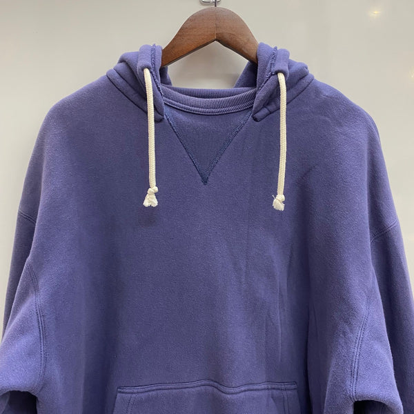 スタンダードカリフォルニア STANDARD CALIFORNIA SD Logo After Hood スウェット 後付パーカー パーカ ネイビー XLサイズ 201MT-4359