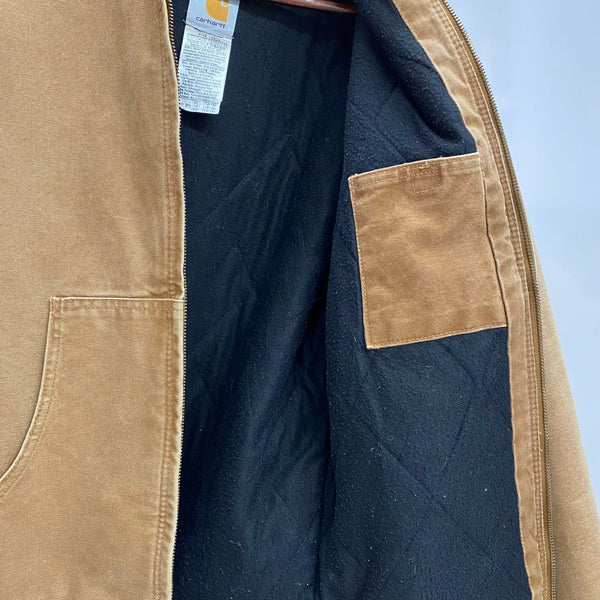 【曜日割引対象外】 カーハート Carhartt 00's アクティブジャケット パーカー ダック ジャケット ベージュ 201MT-4468 VB