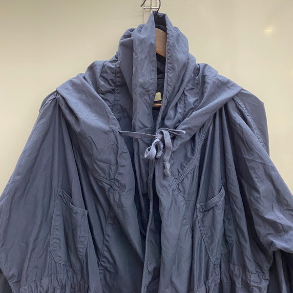 【曜日割引対象外】 キャピタル KAPITAL コットン ビッグフード コットンジャケット パーカ ネイビー Mサイズ 201MT-4410 VB