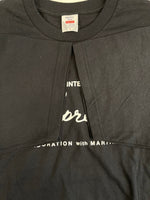 シュプリーム SUPREME Martine Rose マーティンローズ ロゴ 24AW 黒 Tシャツ ブラック Lサイズ 101MT-4184