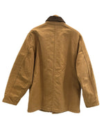 ディッキーズ Dickies 90s 90's 90年代 ダック地 カバーオール VINTAGE ヴィンテージ 襟コーデュロイ 裏地ブランケット 茶 42 ジャケット ベージュ 101MT-5165