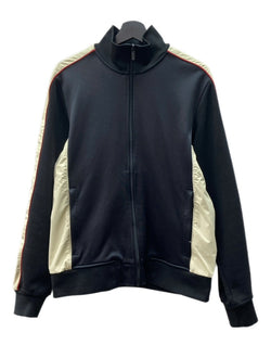 ディーゼル DIESEL S-BLOCKER トラック ジャケット ジップアップ 切り替え ジャージ 黒 A03722 ジャージ ロゴ ブラック Mサイズ 104MT-2115