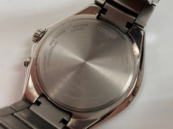 シチズン CITIZEN ATTESA アテッサ Eco Drive エコ ドライブ 中留 10気圧防水 耐磁性 腕時計 ウォッチ 銀 H149-S125626 メンズ腕時計シルバー 104T-29