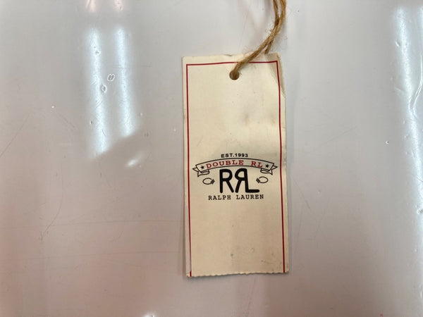 ダブルアールエル RRL LEATHER KEY CHAIN レザー キー チェーン キーリング キーホルダー Ralph Lauren ラルフローレン 茶 金 メンズジュエリー ウォレットチェーン・キーチェーン ロゴ ゴールド 104A-64