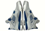 ナイキ NIKE 24年製 AIR JORDAN 4 RETRO OG MILITARY BLUE エア ジョーダン レトロ ミリタリー ブルー AJ4 灰 青 FV5029-141 メンズ靴 スニーカー グレー 29cm 104-shoes611