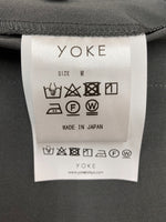 ヨーク YOKE 20SS SHIRTS CARDIGAN シャツ カーディガン テーラード 薄手 ジャケット 灰 YK20SS0096SH ジャケット 無地 グレー Mサイズ 104MT-1624