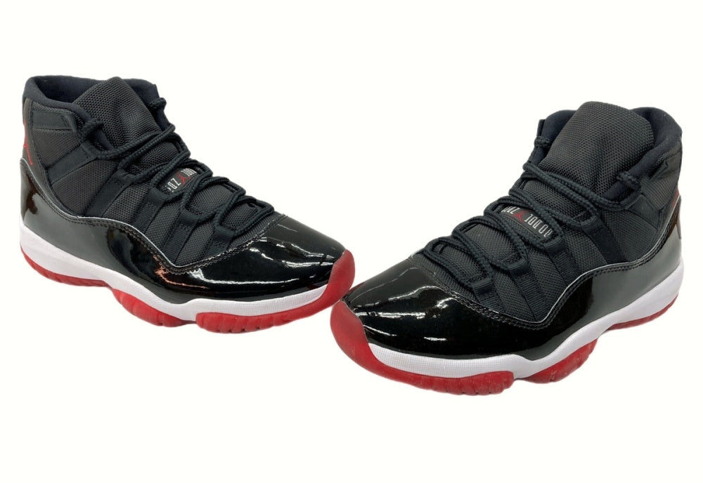 ナイキ NIKE 19年製 AIR JORDAN 11 RETRO BRED エア ジョーダン ブレッド AJ11 ジャンプマン 赤 黒 白  378037-061 メンズ靴 スニーカー ブラック 26cm 104-shoes341 | 古着通販のドンドンサガール