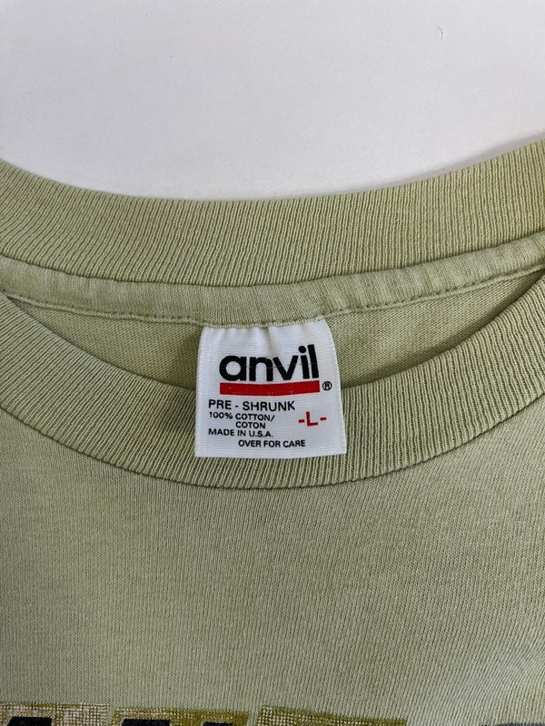 バンド band ©1993 90s ヴィンテージ NIRVANA INCESTICIDE ニルヴァーナ インセスティサイド バンT US古着 ペールグリーン シングルステッチ Tシャツ グリーン Lサイズ 101MT-4996