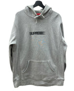 シュプリーム SUPREME 23SS Motion Logo Hooded Sweatshirt モーション ロゴ フーディー スウェット シャツ 灰 パーカ ロゴ グレー XLサイズ 104MT-1835