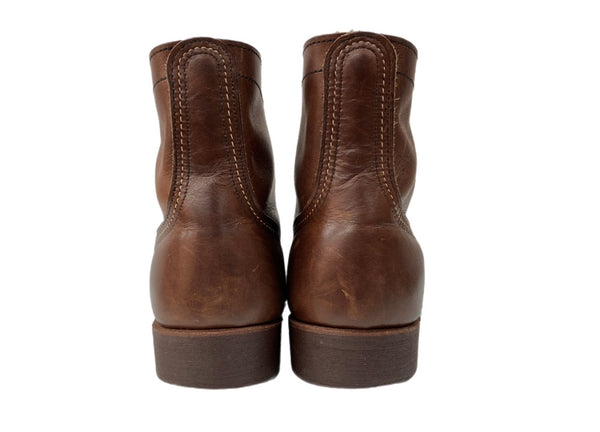 レッドウィング RED WING Iron Ranger アイアン レンジャー キャップトゥ アンバーハーネス レースアップ 革靴 7D 茶 8111 メンズ靴 ブーツ カントリー ブラウン 25cm 104S-766