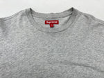 シュプリーム SUPREME Old English L/S Top オールド イングリッシュ ロゴ 長袖 カットソー ロンT 灰 ロンT 刺繍 グレー Mサイズ 104MT-1526