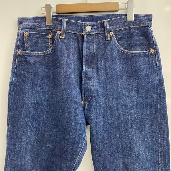 【曜日割引対象外】 リーバイス Levi's 90's 99年製 日本製 50S-XX デニム ブルー W36サイズ 201MB-1052 VB