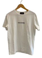 ジョカトーレ GIOCATORE ミニロゴT  GON-STC-TS04 Tシャツ ロゴ ホワイト 46サイズ 201MT-2469