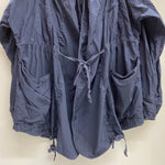 【曜日割引対象外】 キャピタル KAPITAL コットン ビッグフード コットンジャケット パーカ ネイビー Mサイズ 201MT-4410 VB