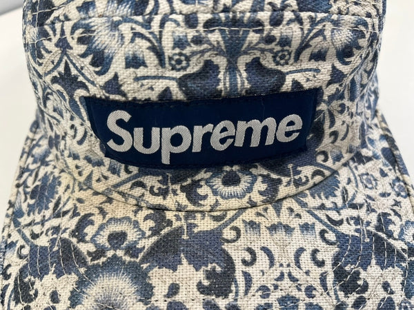 シュプリーム SUPREME Liberty Camp Cap Navy リバティ キャンプキャップ  帽子 メンズ帽子 キャップ ネイビー 101hat-173